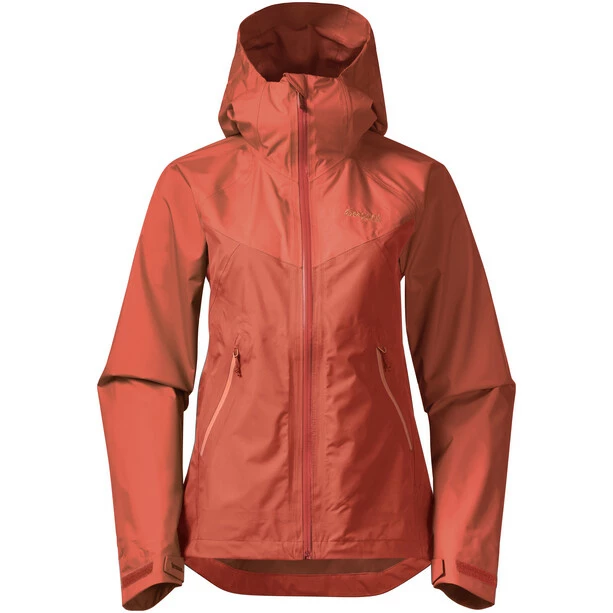 Bergans Letto V2 3L Jacket Women brick 3 Bergans Letto V2 3L Jacket Women brick