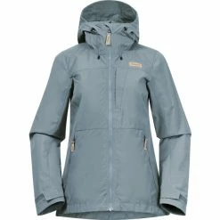 Bergans Nordmarka Leaf Light Wind Jacket Women smoke blue