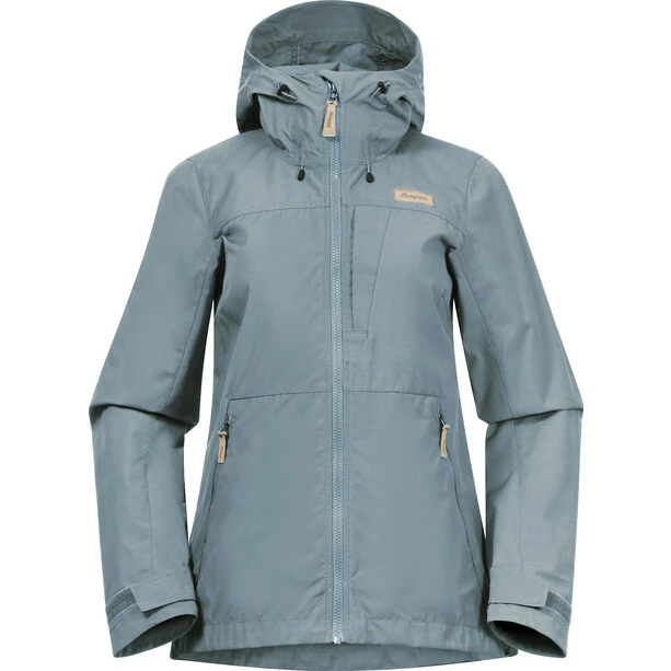 Bergans Nordmarka Leaf Light Wind Jacket Women smoke blue 3 Bergans Nordmarka Leaf Light Wind Jacket Women smoke blue