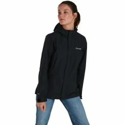Berghaus Elara Shell Jacket Women black/carbon -Deals Rain jackets Women Store berghaus elara shell jacket women black carbon 3