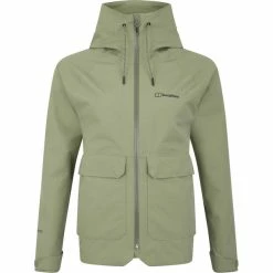 Berghaus Highraise Shell Jacket Women oil green