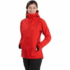 Berghaus Mehan Vented Shell Jacket Women goji berry -Deals Rain jackets Women Store berghaus mehan vented shell jacket women goji berry 3