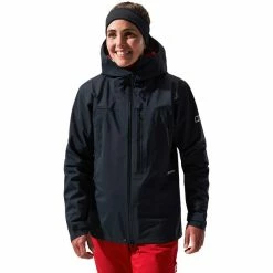 Berghaus MTN Seeker GTX Jacket Women black/black -Deals Rain jackets Women Store berghaus mtn seeker gtx jacket women black black 4