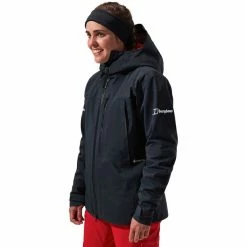 Berghaus MTN Seeker GTX Jacket Women black/black -Deals Rain jackets Women Store berghaus mtn seeker gtx jacket women black black 6