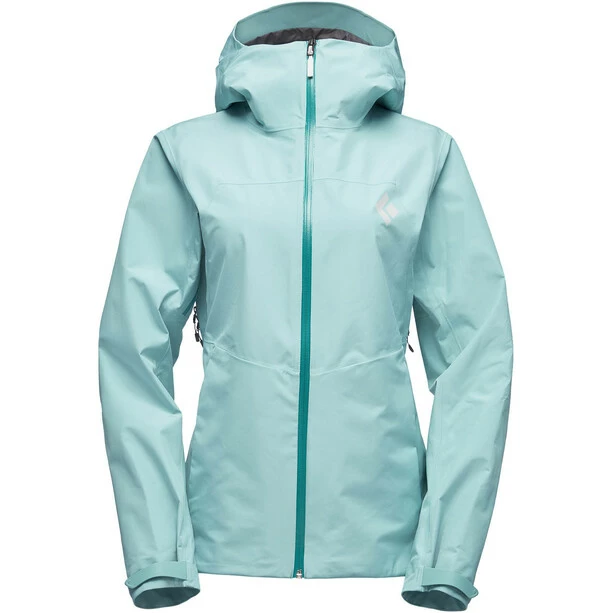 Black Diamond Liquid Point Shell Jacket Women alpine lake 3 Black Diamond Liquid Point Shell Jacket Women alpine lake