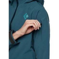 Black Diamond Recon Stretch Ski Shell Jacket Women azurite -Deals Rain jackets Women Store black diamond recon stretch ski shell jacket women azurite 6