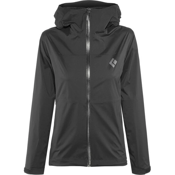 Black Diamond Stormline Stretch Rain Shell Jacket Women black 2 Black Diamond Stormline Stretch Rain Shell Jacket Women black