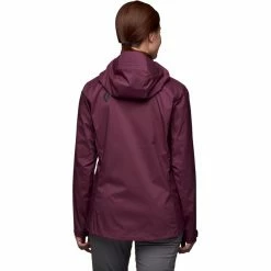 Black Diamond Stormline Stretch Rain Shell Jacket Women blackberry -Deals Rain jackets Women Store black diamond stormline stretch rain shell jacket women blackberry 3