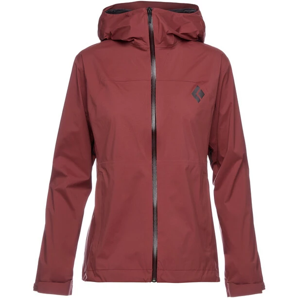 Black Diamond Stormline Stretch Rain Shell Jacket Women cherrywood 3 Black Diamond Stormline Stretch Rain Shell Jacket Women cherrywood
