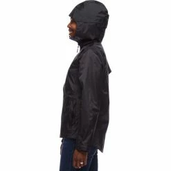 Black Diamond TreeLine Rain Shell Jacket Women black -Deals Rain jackets Women Store black diamond treeline rain shell jacket women black 4