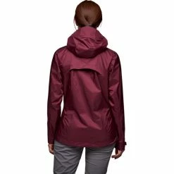 Black Diamond TreeLine Rain Shell Jacket Women blackberry -Deals Rain jackets Women Store black diamond treeline rain shell jacket women blackberry 3