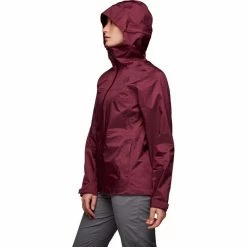 Black Diamond TreeLine Rain Shell Jacket Women blackberry -Deals Rain jackets Women Store black diamond treeline rain shell jacket women blackberry 4
