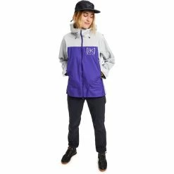 Burton [ak] Surgence GORE-TEX Jacket Women lunar gray/prism violet -Deals Rain jackets Women Store burton ak surgence gore tex jacket women lunar gray prism violet 2