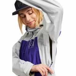 Burton [ak] Surgence GORE-TEX Jacket Women lunar gray/prism violet -Deals Rain jackets Women Store burton ak surgence gore tex jacket women lunar gray prism violet 6