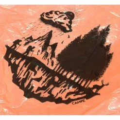 CAMPZ Emergency Poncho Wanderlust orange -Deals Rain jackets Women Store campz emergency poncho wanderlust orange 3