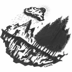 CAMPZ Emergency Poncho Wanderlust transparent -Deals Rain jackets Women Store campz emergency poncho wanderlust transparent 3