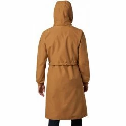 Columbia Firwood Long Jacket Women light elk -Deals Rain jackets Women Store columbia firwood long jacket women light elk 2