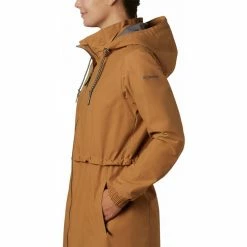 Columbia Firwood Long Jacket Women light elk -Deals Rain jackets Women Store columbia firwood long jacket women light elk 5