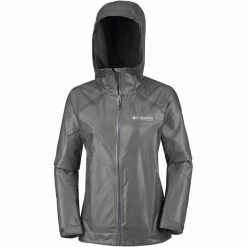 Columbia OutDry Ex Reign Jacket Women charcoal heather -Deals Rain jackets Women Store columbia outdry ex reign jacke damen charcoal heather 9