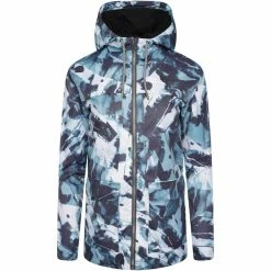 Dare 2b Deviation II Jacket Women dragon fly green ink print