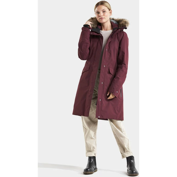 DIDRIKSONS Erika Parka Women wine red 7 DIDRIKSONS Erika Parka Women wine red - Image 5