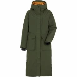 DIDRIKSONS Leya 2 Long Parka Women deep green