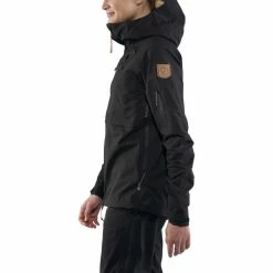 Fjällräven Keb Plus-Shell Jacket Women black 11 Fjällräven Keb Plus-Shell Jacket Women black -Deals Rain jackets Women Store fjaellraeven keb eco shell jacke damen black 4