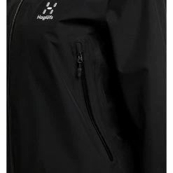 Haglöfs Roc GTX Jacket Women true black -Deals Rain jackets Women Store hagloefs roc gtx jacket women true black 6