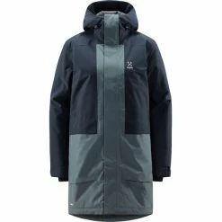 Haglöfs Salix Proof Mimic Parka Women tarn blue/steel blue