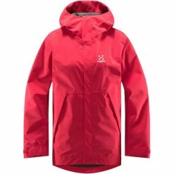 Haglöfs Tjärn Jacket Women scarlet red