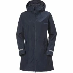 Helly Hansen Lisburn Rain Coat Women navy