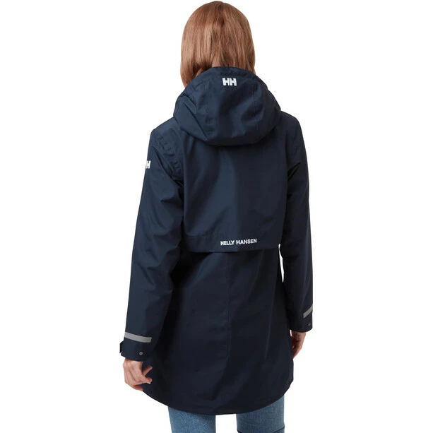 Helly Hansen Lisburn Rain Coat Women navy 6 Helly Hansen Lisburn Rain Coat Women navy - Image 4