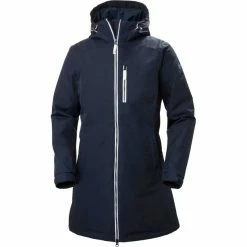 Helly Hansen Long Belfast Winter Jacket Women navy