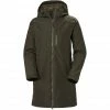 Helly Hansen Long Belfast Winter Jacket Women utility green -Deals Rain jackets Women Store helly hansen long belfast winter jacket women utility green 1