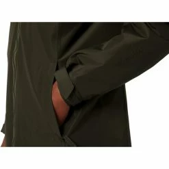 Helly Hansen Long Belfast Winter Jacket Women utility green -Deals Rain jackets Women Store helly hansen long belfast winter jacket women utility green 4