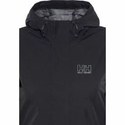 Helly Hansen Seven J Jacket Women black -Deals Rain jackets Women Store helly hansen seven j takki naiset black 4
