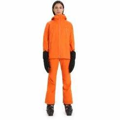 Icebreaker Shell+ Hooded Jacket Women flash -Deals Rain jackets Women Store icebreaker shell hooded jacket women flash 4