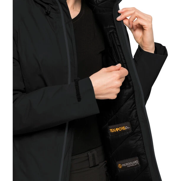 Jack Wolfskin Argon Storm Jacket Women black 6 Jack Wolfskin Argon Storm Jacket Women black - Image 4