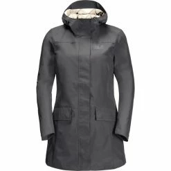 Jack Wolfskin Cape York Paradise Coat Women asphalt