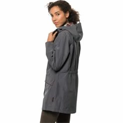 Jack Wolfskin Cape York Paradise Coat Women asphalt -Deals Rain jackets Women Store jack wolfskin cape york paradise coat women asphalt 3