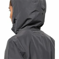 Jack Wolfskin Cape York Paradise Coat Women asphalt -Deals Rain jackets Women Store jack wolfskin cape york paradise coat women asphalt 4
