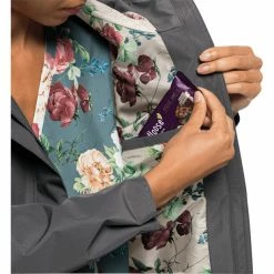 Jack Wolfskin Cape York Paradise Coat Women asphalt -Deals Rain jackets Women Store jack wolfskin cape york paradise coat women asphalt 5
