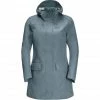 Jack Wolfskin Cape York Paradise Coat Women teal grey -Deals Rain jackets Women Store jack wolfskin cape york paradise coat women teal grey 1