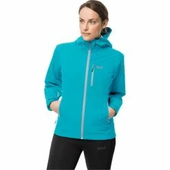Jack Wolfskin Eagle Peak Jacket Women dark aqua -Deals Rain jackets Women Store jack wolfskin eagle peak jacket women dark aqua 2