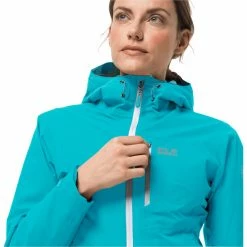 Jack Wolfskin Eagle Peak Jacket Women dark aqua -Deals Rain jackets Women Store jack wolfskin eagle peak jacket women dark aqua 4