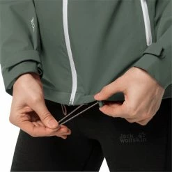Jack Wolfskin Eagle Peak Jacket Women hedge green -Deals Rain jackets Women Store jack wolfskin eagle peak jacket women hedge green 6