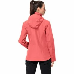 Jack Wolfskin Evandale Jacket Women desert rose -Deals Rain jackets Women Store jack wolfskin evandale jacket women desert rose 3