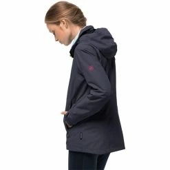 Jack Wolfskin Evandale Jacket Women graphite -Deals Rain jackets Women Store jack wolfskin evandale jacket women graphite 4