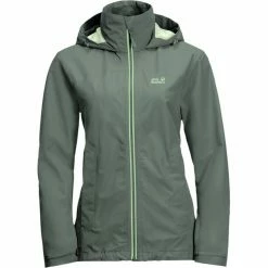 Jack Wolfskin Evandale Jacket Women hedge green