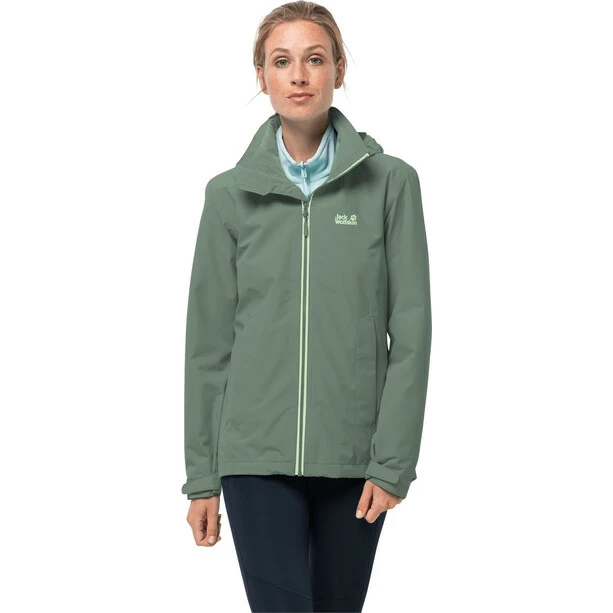 Jack Wolfskin Evandale Jacket Women hedge green 4 Jack Wolfskin Evandale Jacket Women hedge green - Image 2